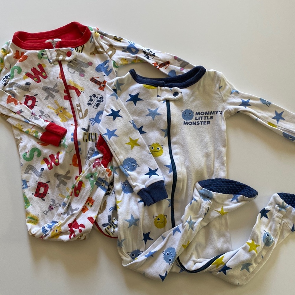 Footed Pajama Set